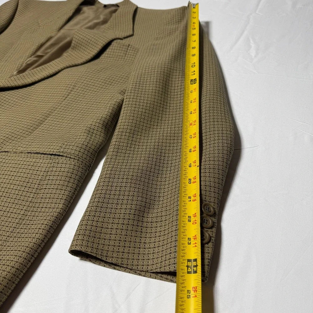 Vintage Harris And‎ Hobbs Wool Blazer Tweed Check Men's Size 42 Reg
